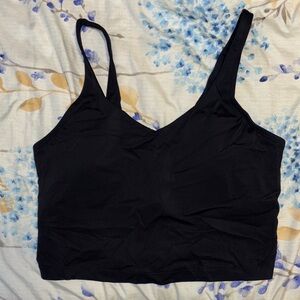 Black Women's Sports Bra